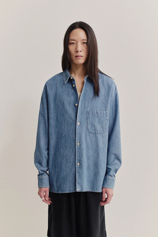 A Kind Of Guise - Gusto Shirt (Washed Indigo)