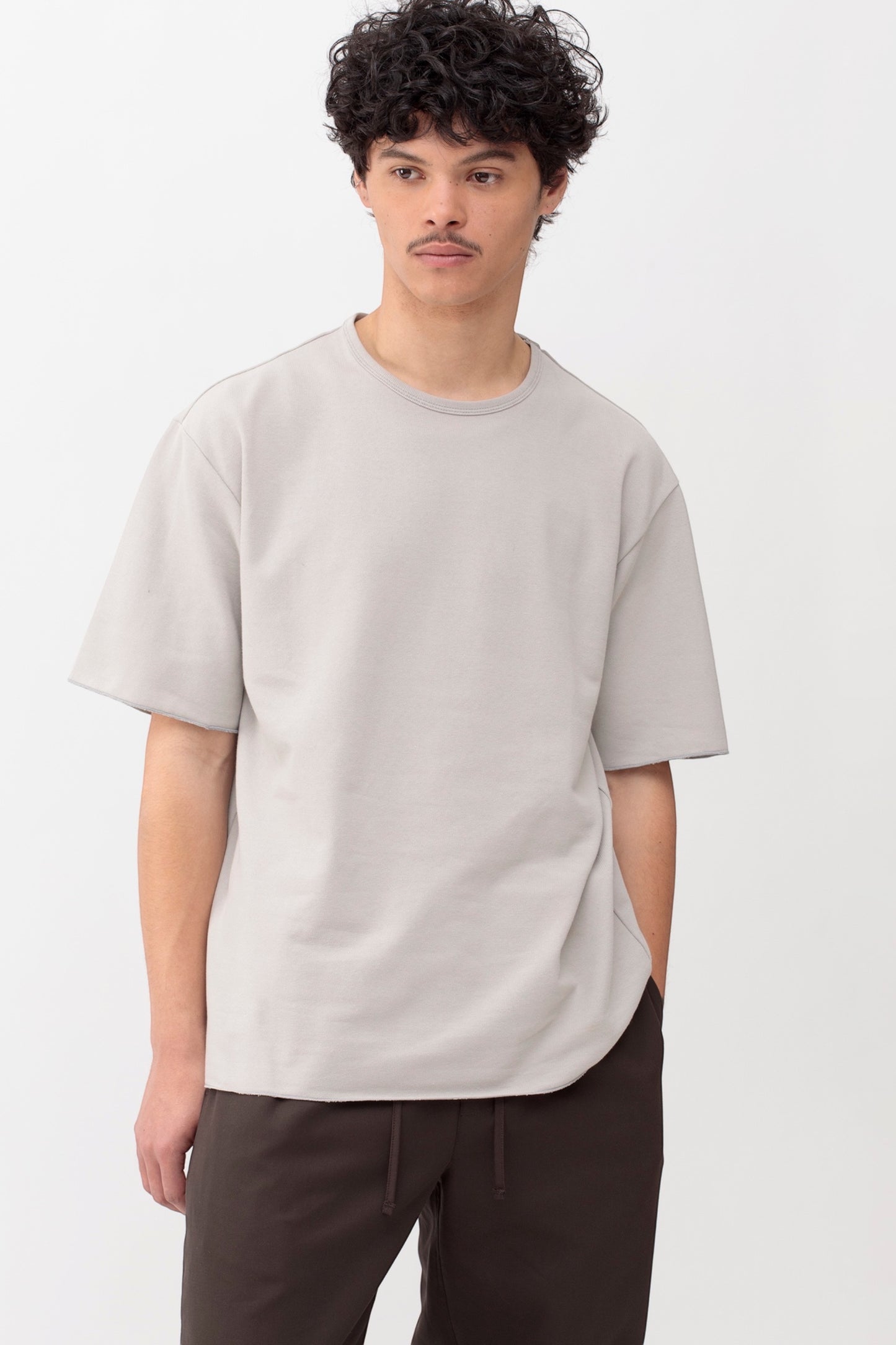 Arpenteur T-Shirt Pontus Greige | Tricot Rachel Made in France | Edgar Bdx