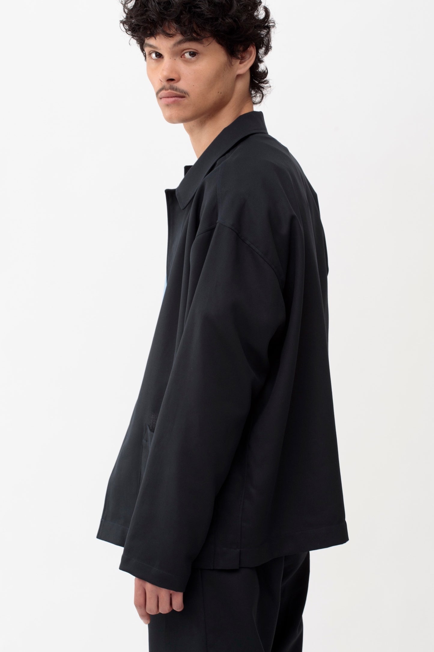 Arpenteur Veste Repos J Midnight | Double Cloth Coton Made in France | Edgar Bdx