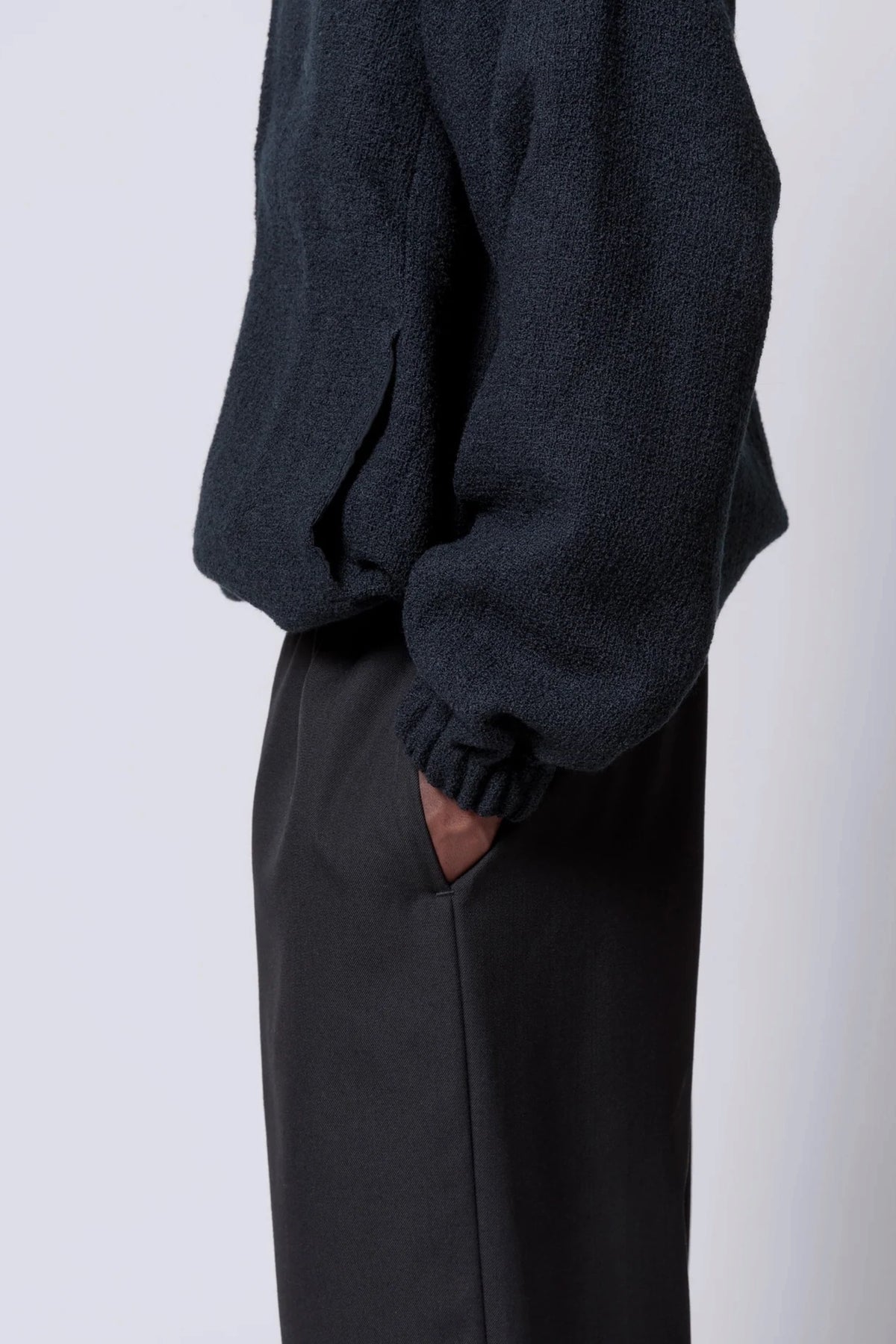 ARPENTEUR Repos P Black | Pantalon en laine | Edgar Bdx
