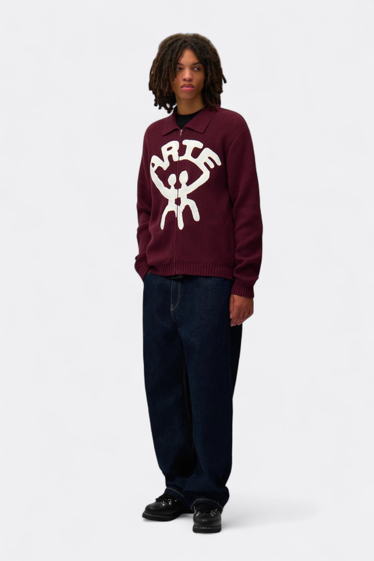 Arte - All Together Cardigan (Bordeaux)