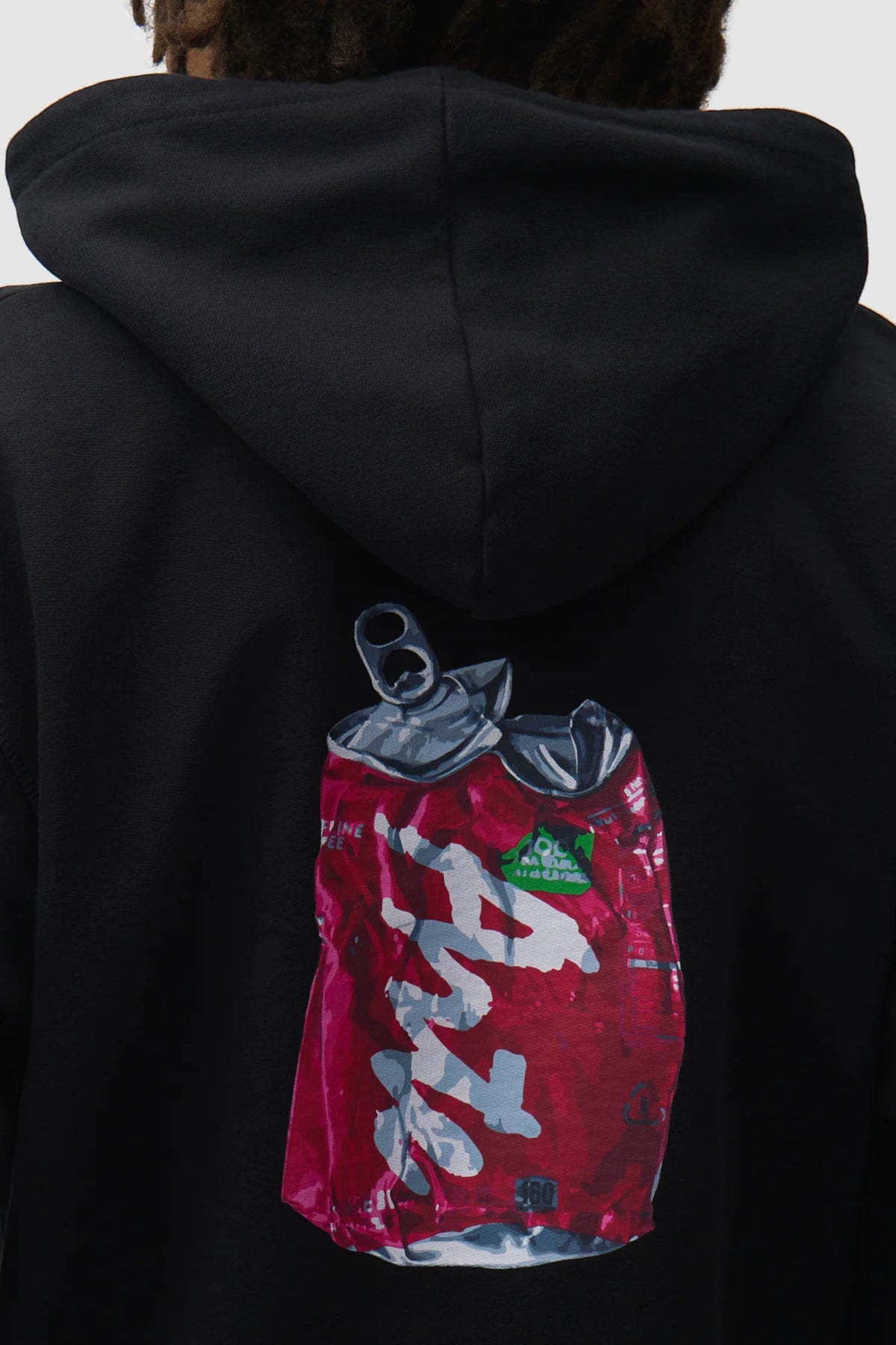 ARTE ANTWERP Disposable Hoodie Black | Edgar Bdx