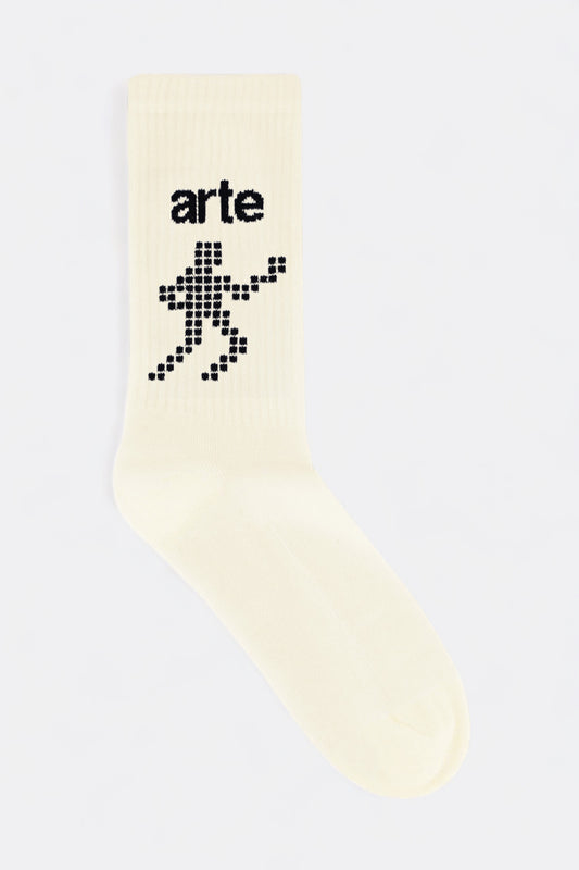 Arte - Arte Runner Socks (Cream)