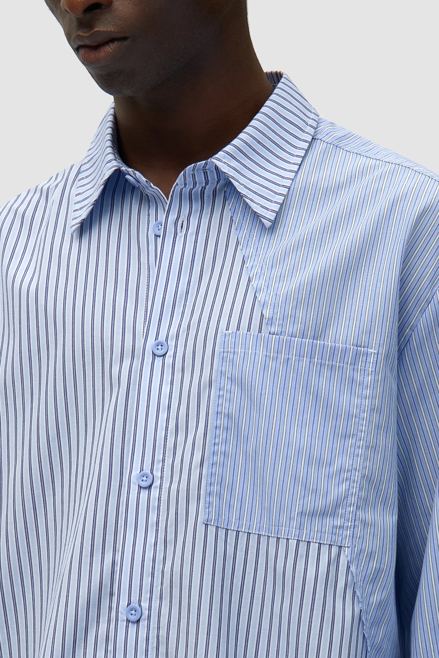 Chemise Arte Striped - Asymétrique - Coton Premium Portugal
