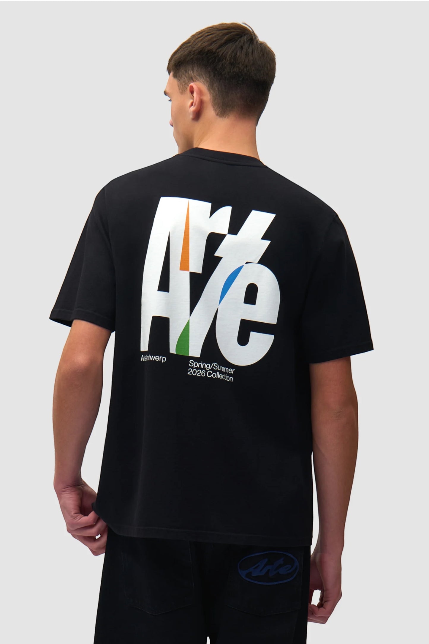 T-Shirt Arte Noir - Big Logo Back - Coton Premium Portugal