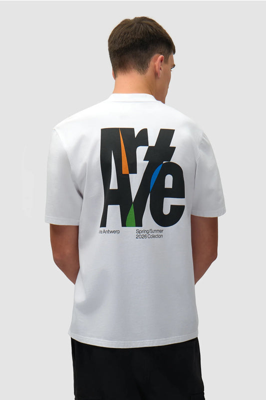T-Shirt Arte Blanc - Big Logo Back - Coton Premium Portugal