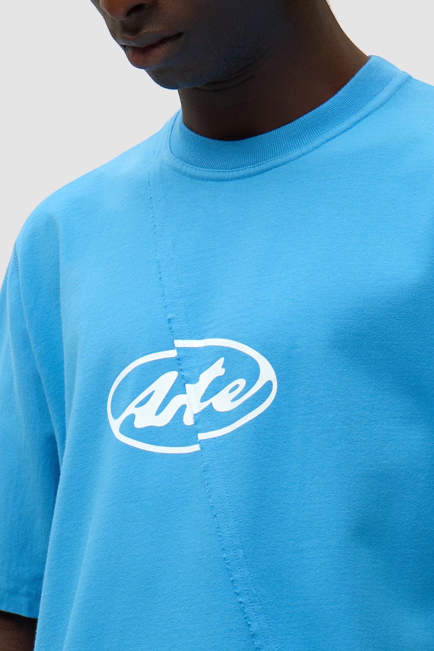 ARTE Circle Logo T-Shirt Blue | T-Shirt Coton Premium Logo Cercle