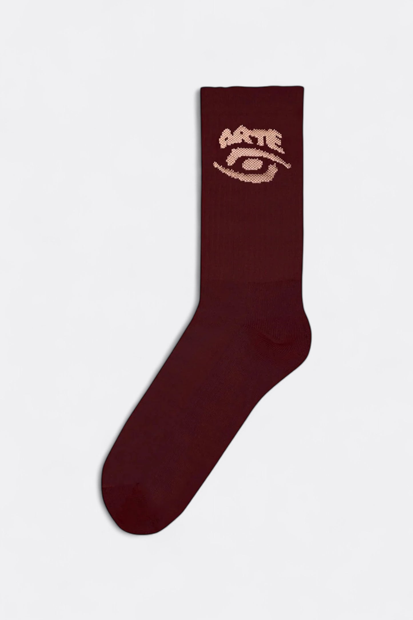Arte - Eye Socks (Bordeaux)