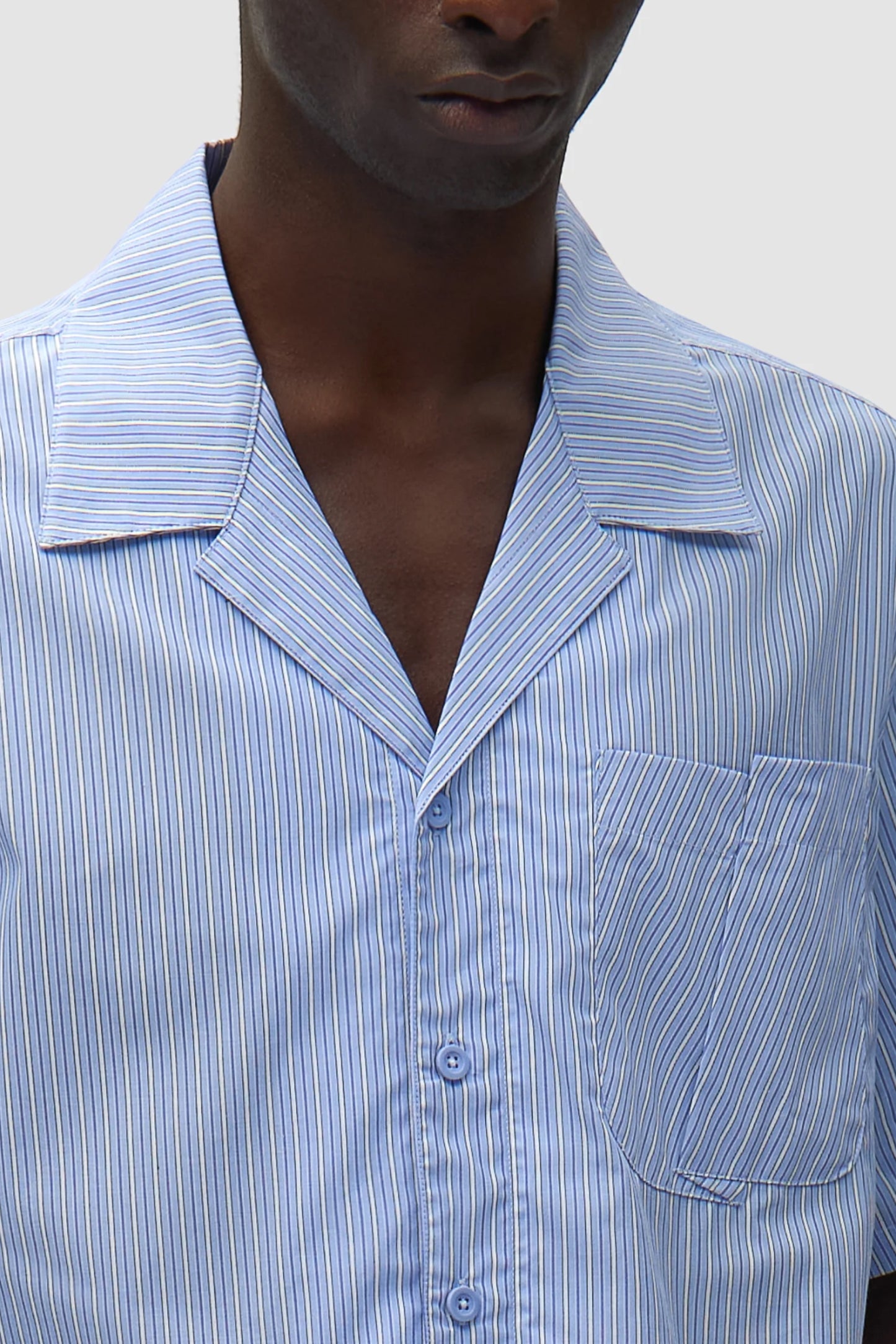 Chemise Arte Striped - Poche Pliée - Coton Premium Portugal