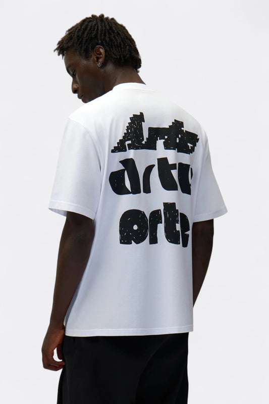 Arte - Multi Arte Print T-Shirt (White)