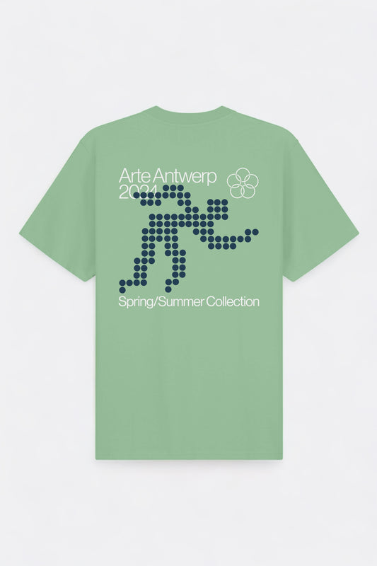 Arte - Teo Back Runner T-shirt (Green)