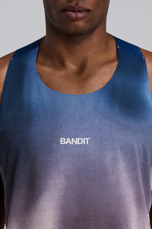 Bandit - Men's Specter™ Shorty Race Singlet (Flow State Aegean Multi)