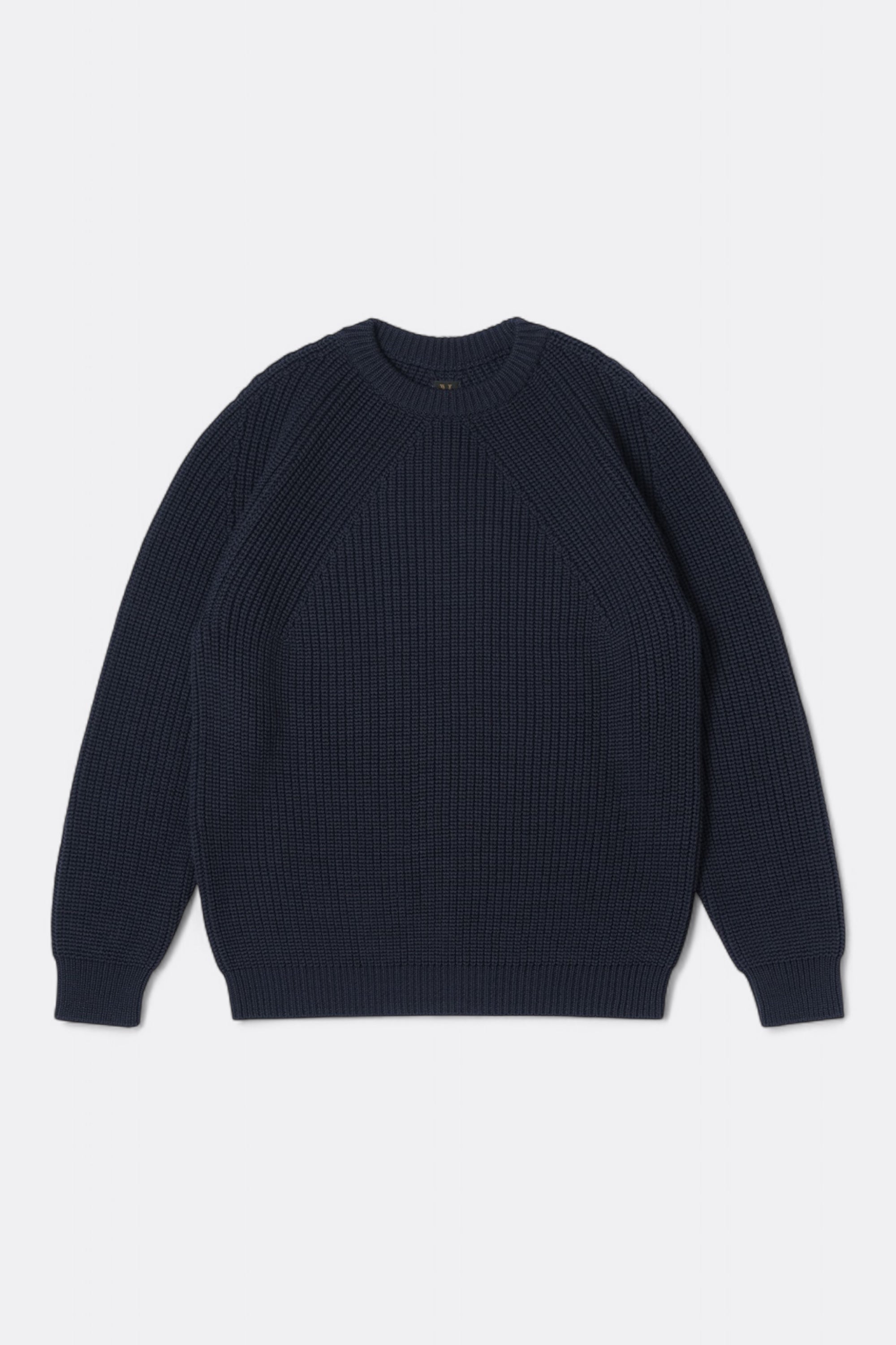 Batoner Signature Crew Neck Navy | Solidwool Merino Wool Sweater