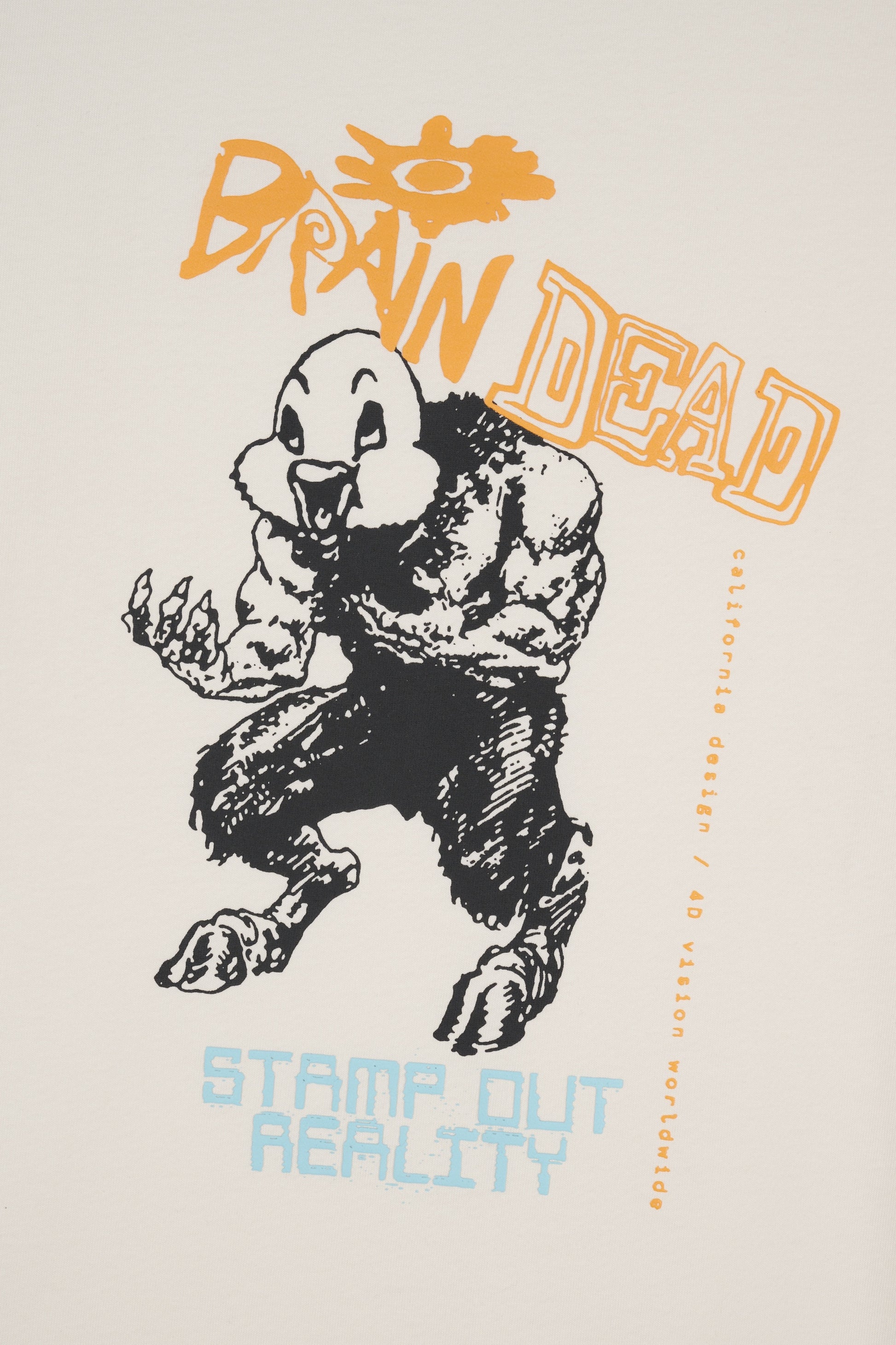 Brain Dead - Duck Beast T-Shirt (Natural)