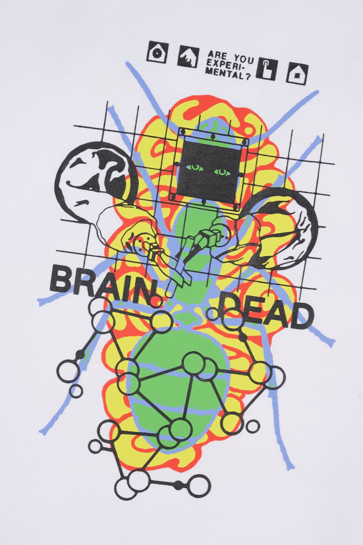 Brain Dead - Future Sounds T-Shirt (White)