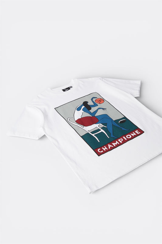 By Parra - Champione T-Shirt (White)