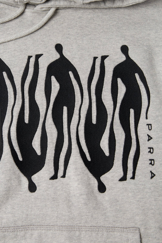 By Parra - Connected Guy Hooded Sweatshirt (Heather Grey)