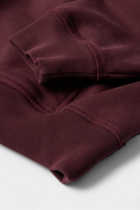 By Parra - Crow Logo Hooded Sweatshirt (Dark Burgundy)