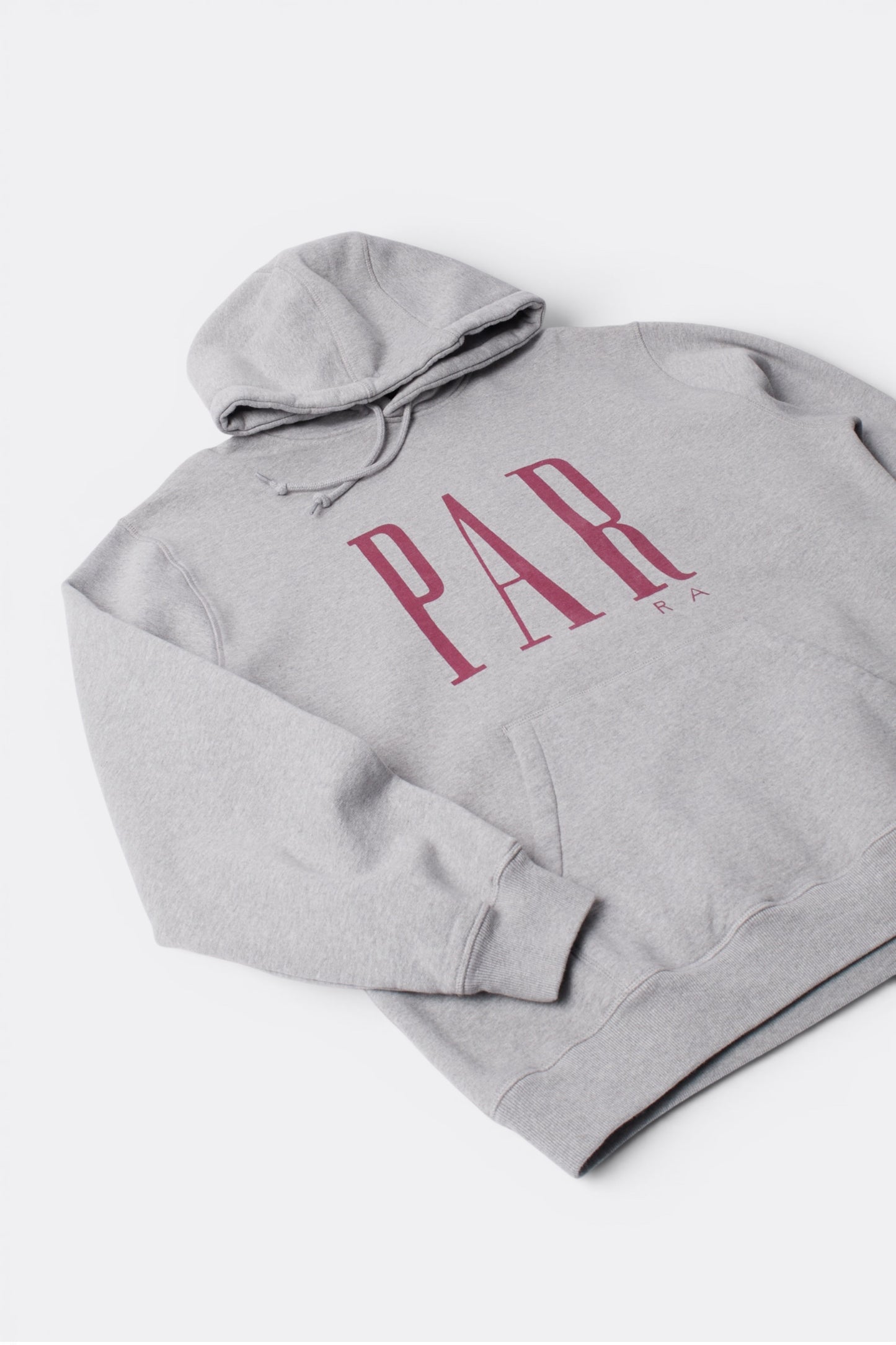 By Parra Gapped Hooded Sweatshirt Grey | Sweat Capuche Premium | Edgar Bdx