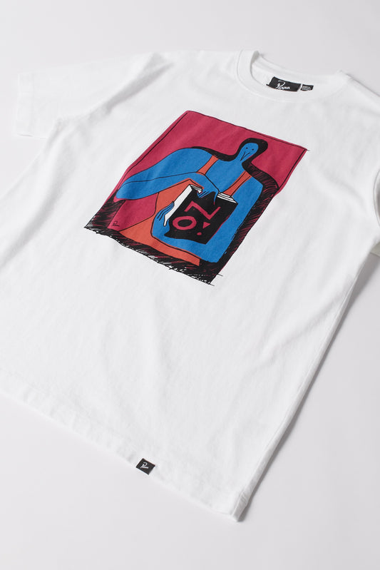 By Parra - No Books T-Shirt (White)