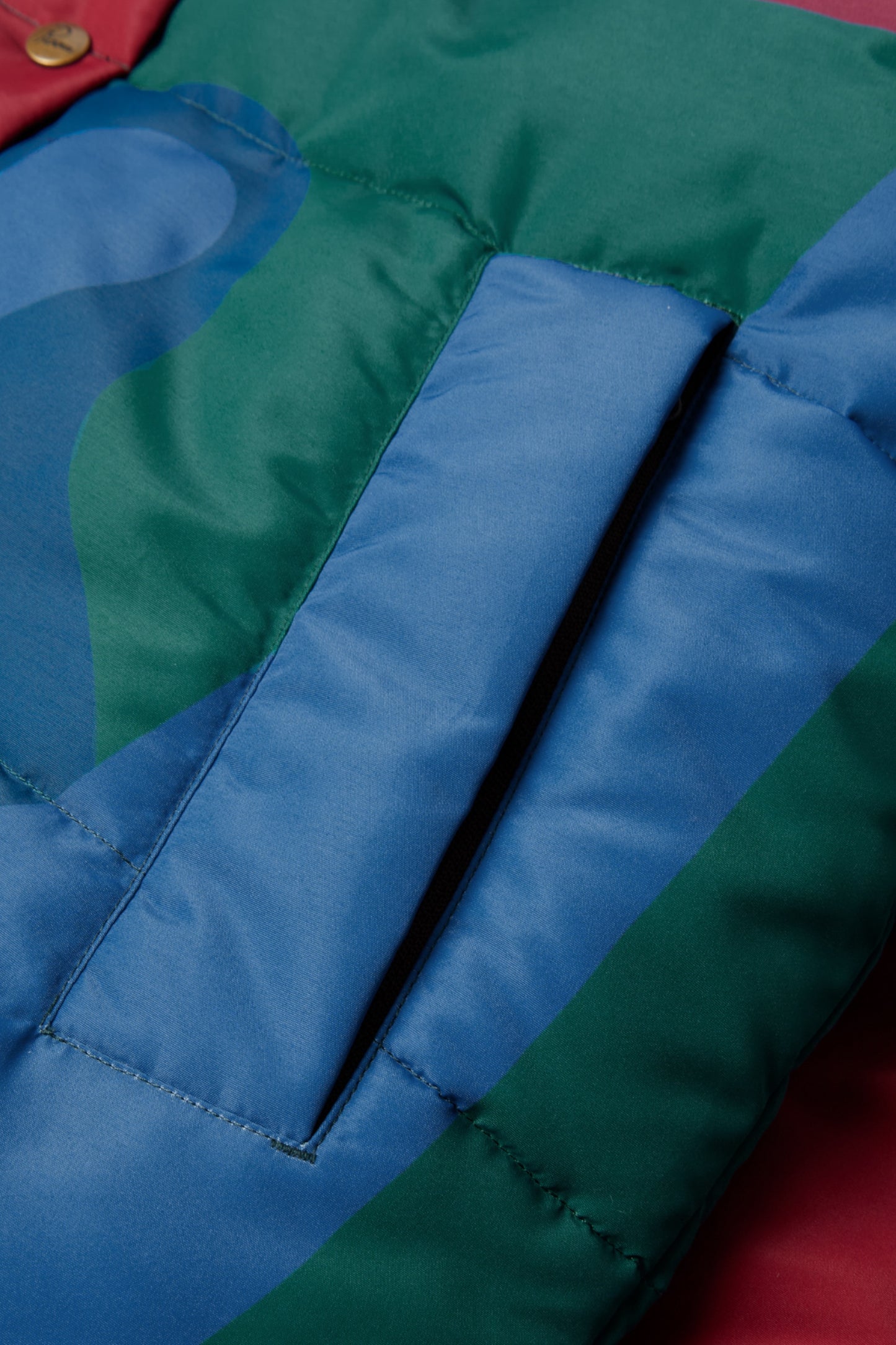 By Parra - Protect The Sun Reversible Puffer Jacket (Brown)