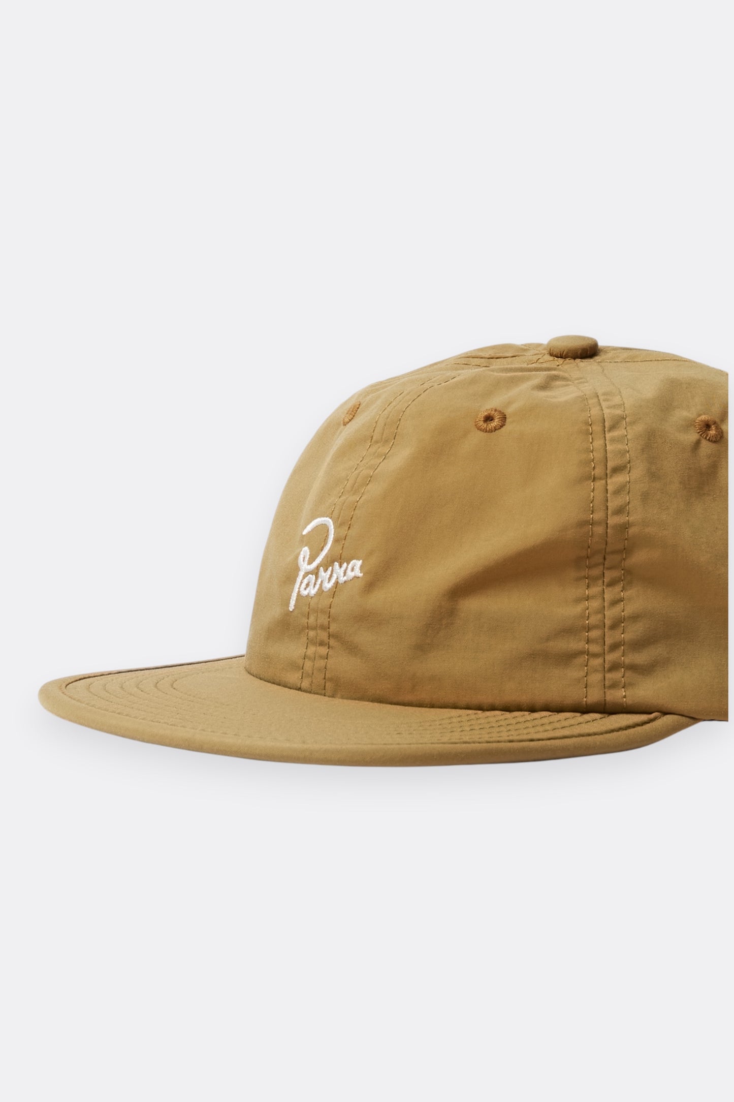 By Parra Signature 6 Panel Hat Brown | Casquette Nylon Cordura Californie | Edgar Bdx