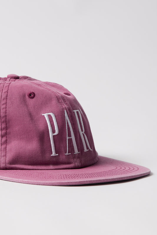 By Parra - Store Logo 6 Panel Hat (Berry)