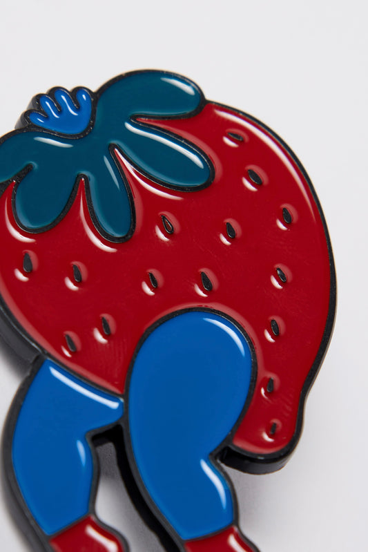 By Parra - Stupid Strawberry Enamel Pin