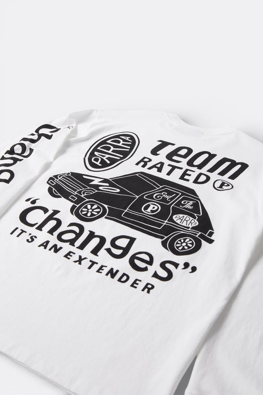 By Parra - Team Changes Long Sleeve T-Shirt (White)
