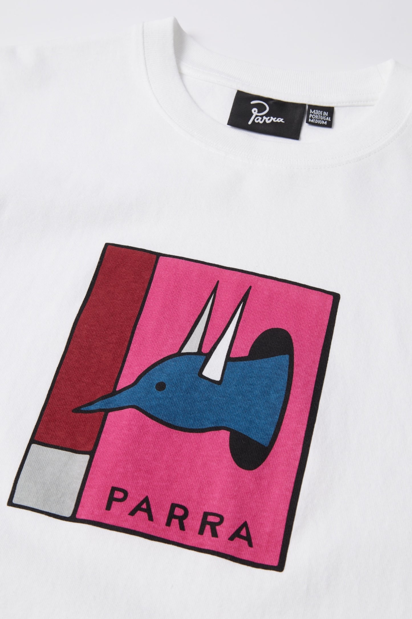 BY PARRA The Hunted T-Shirt White | T-Shirt Sérigraphie Premium | Edgar Bdx