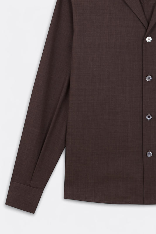 Camisas Manolo - Buenas Noches Shirt (Brown)