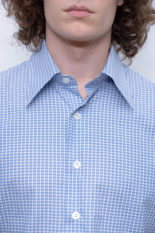 Camisas Manolo - Camisa Shirt (Blue Checks)