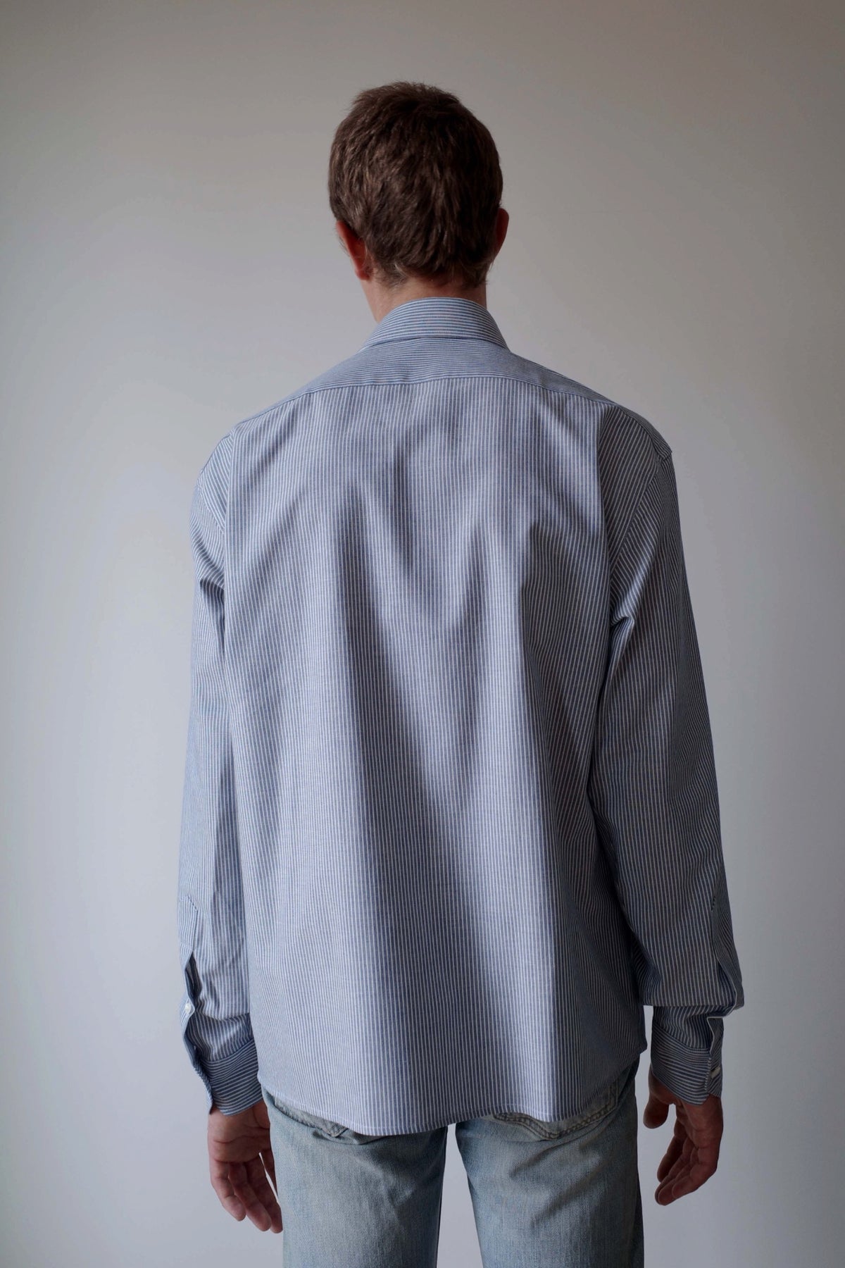 CAMISAS MANOLO Camisa Shirt Blue White Stripes | Chemise | Edgar Bdx