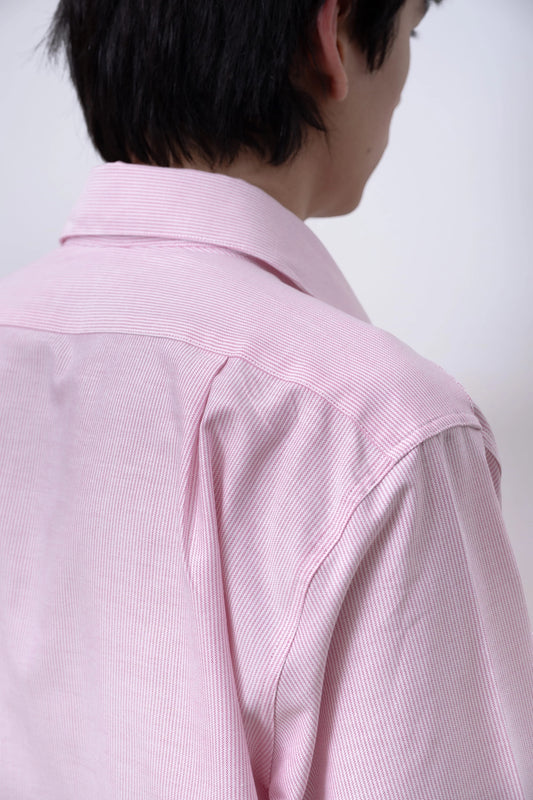 Camisas Manolo - Normal Shirt (White / Red Stripes)