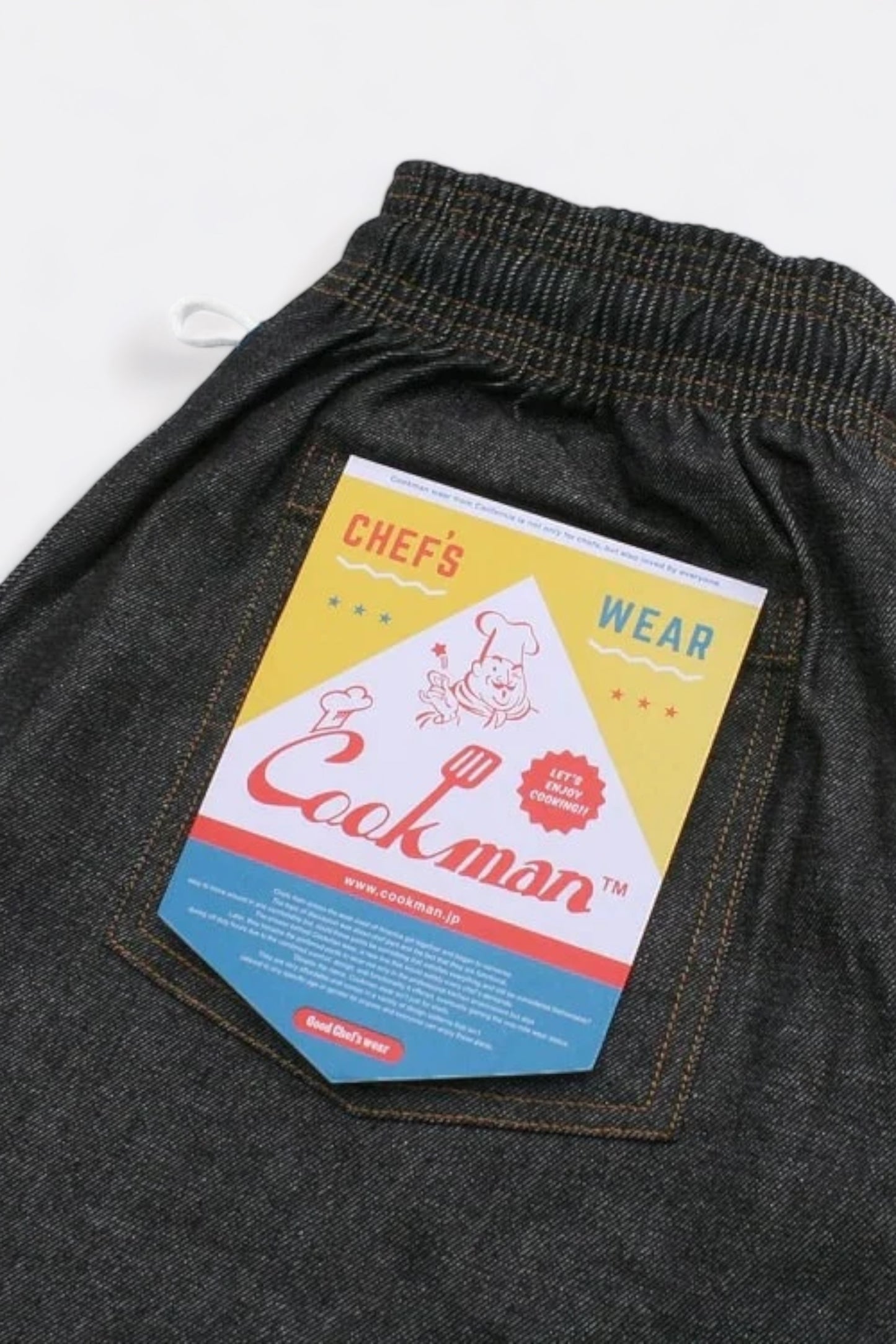 Cookman - Chef Pants Denim (Black)