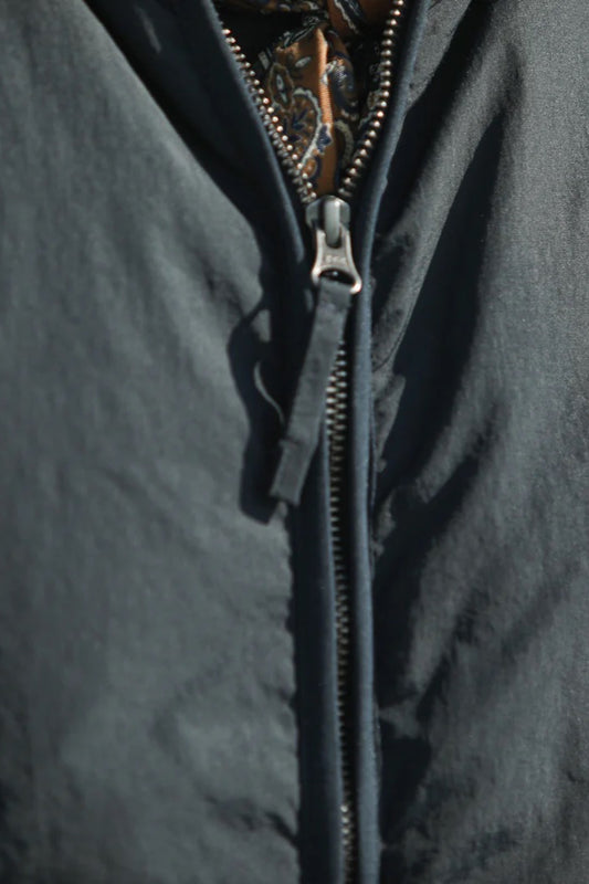 Gilet Drapeau Noir Navy - Gilet Matelassé Primaloft Thermorégulant