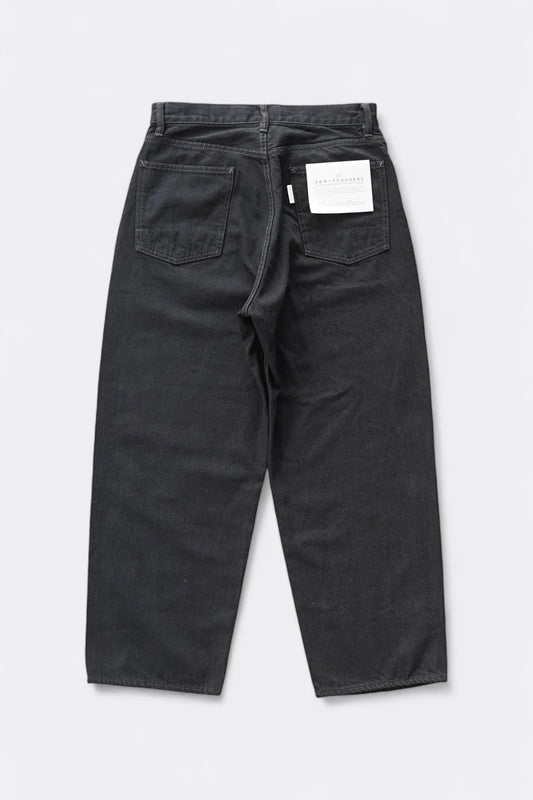 Pantalon Jeans ENDS AND MEANS - Relaxed fit 5 Pockets Denim (Black)