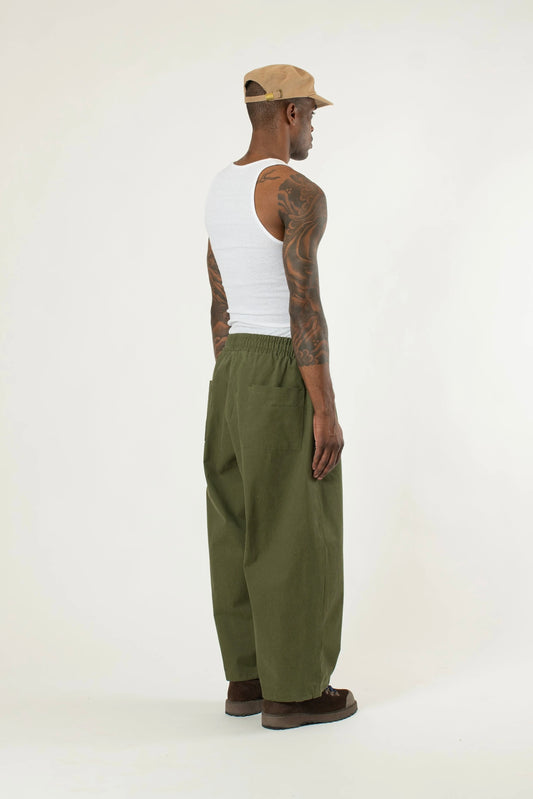 Estudio Niksen - Panelled Balloon Pant (Khaki)