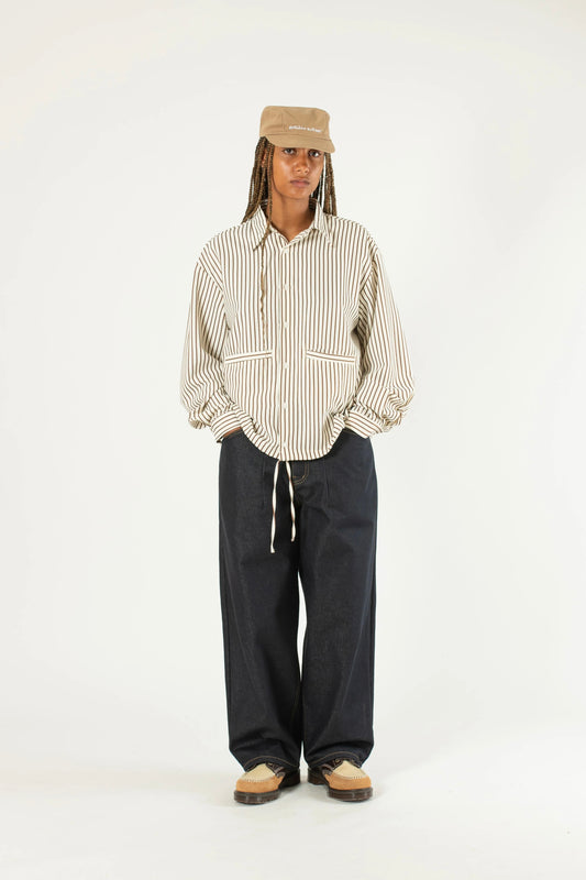 Estudio Niksen - Raw Denim Balloon Jeans (Indigo)