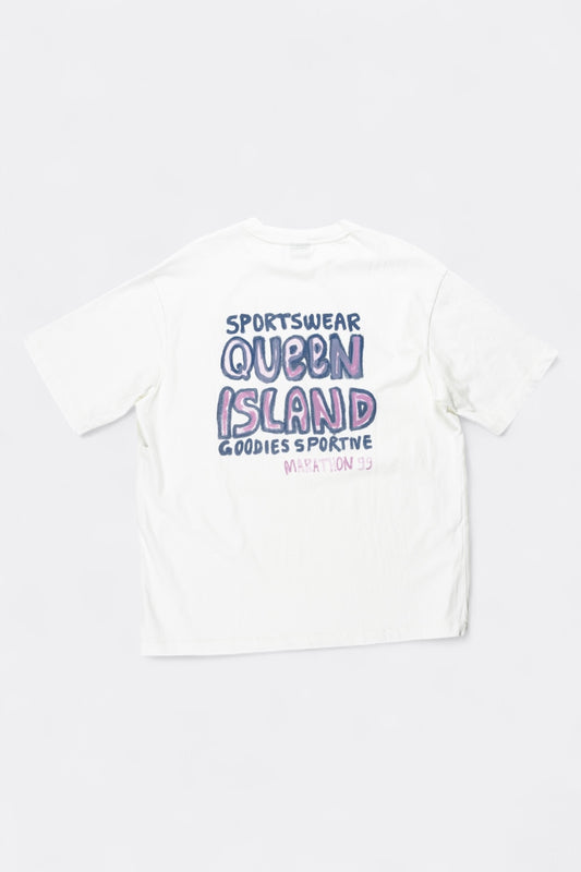 Goodies Sportive - Queen Island Tee (White)