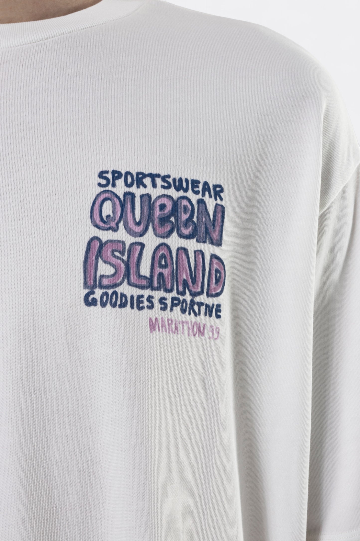 Goodies Sportive - Queen Island Tee (White)