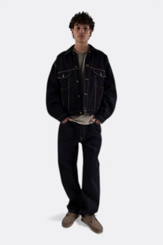 Goodies Sportive - Raw Denim Trucker Jacket (Indigo)