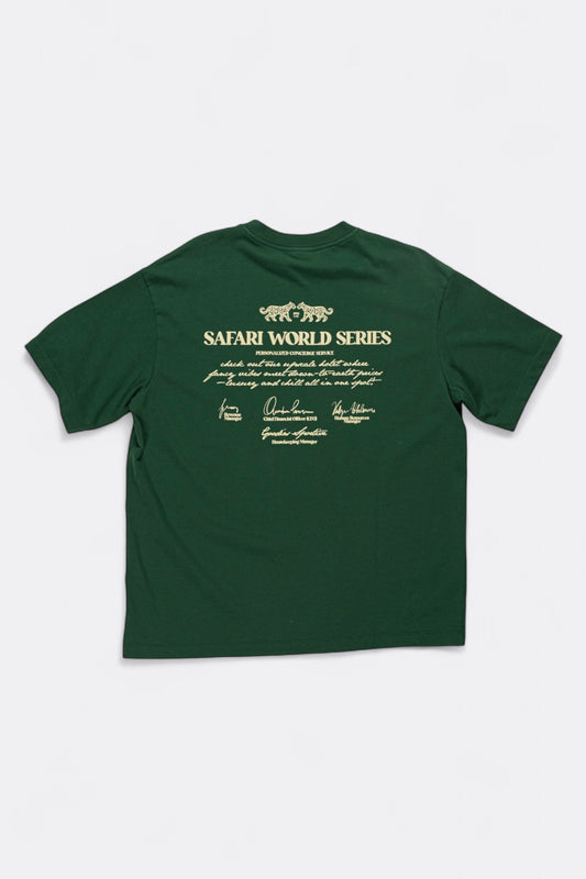 Goodies Sportive - Safari World Series Tee (Green)