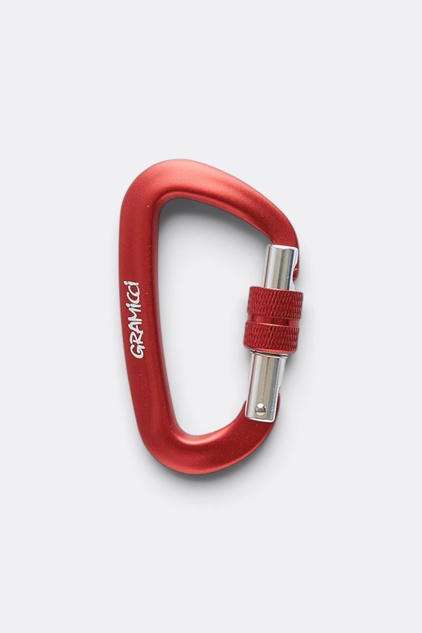 GRAMICCI Carabiner Red | Mousqueton Aluminium Anodisé Outdoor | Edgar Bdx