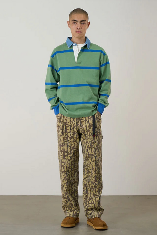 Gramicci - Langdon Rugby Shirt (Olive / Blue)