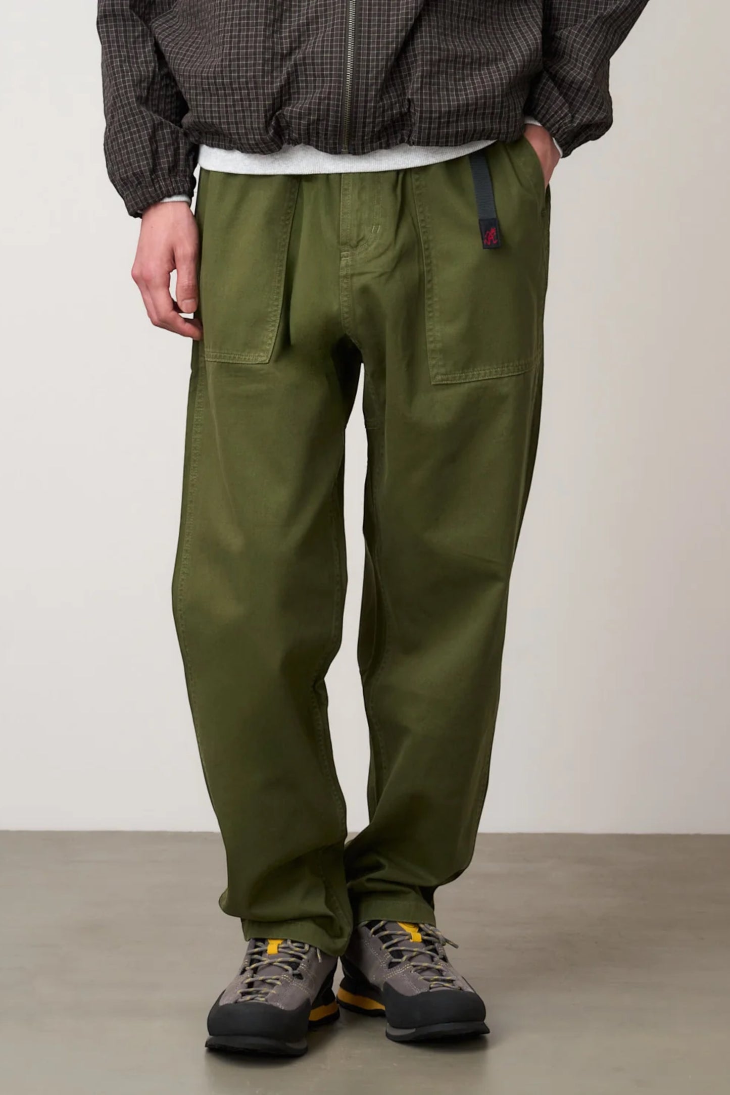 GRAMICCI Loose Tapered Ridge Pant Olive | Pantalon Coton Fusélé Outdoor | Edgar Bdx