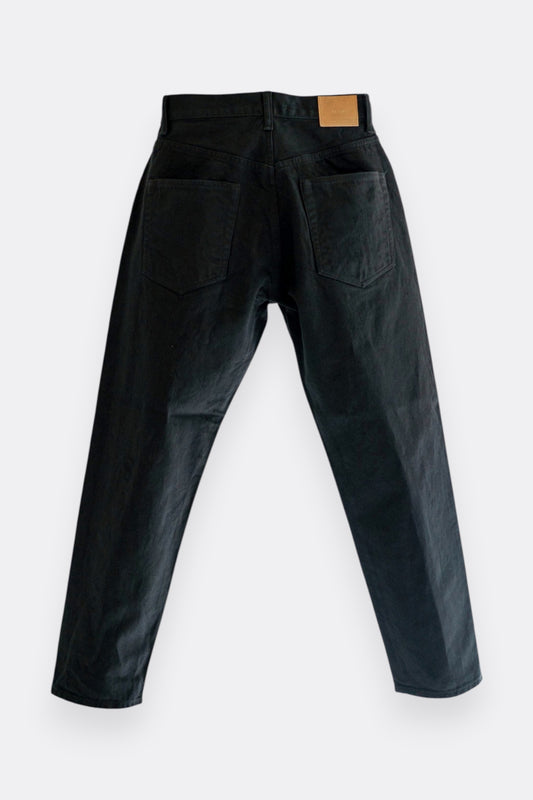 Hatski Loose Tapered Denim HTK-22001 Black | Jean Noir Coton Washi Japon | Edgar Bdx
