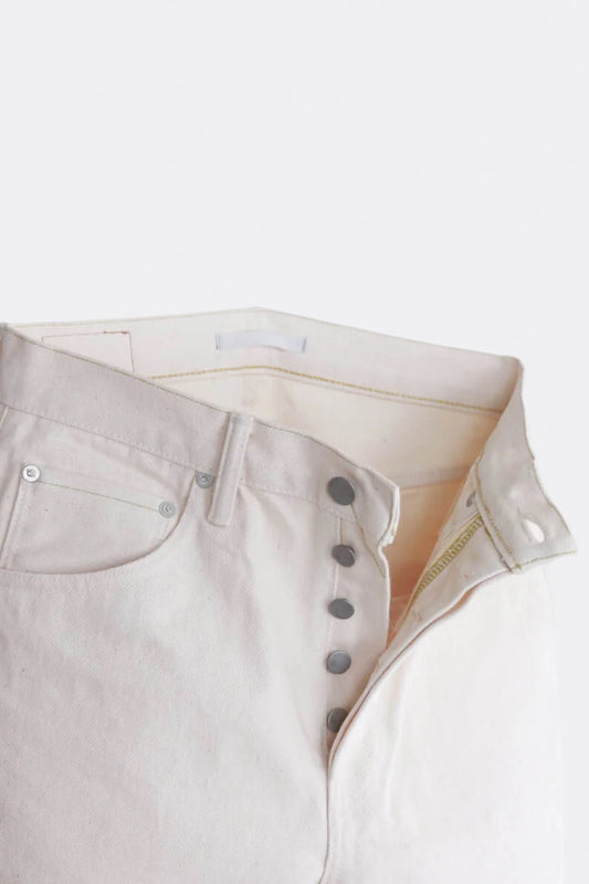 Hatski - Loose Tapered Denim HTK-22001 (Ecru)