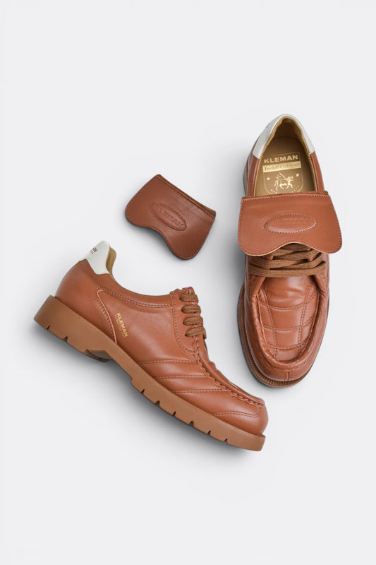 Kleman Padror FC Cognac | Chaussure Football Vintage Cuir Chèvre Série Limitée | Edgar Bdx