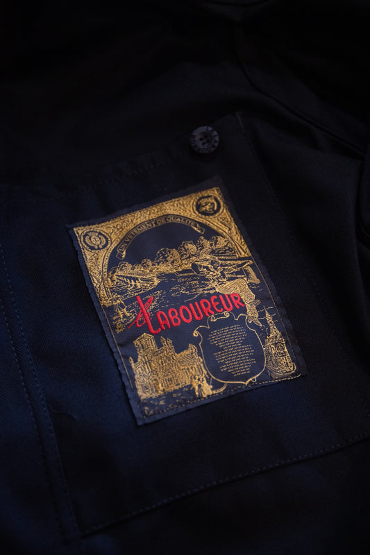 Le Laboureur - Veste de Travail Polycoton (Black)